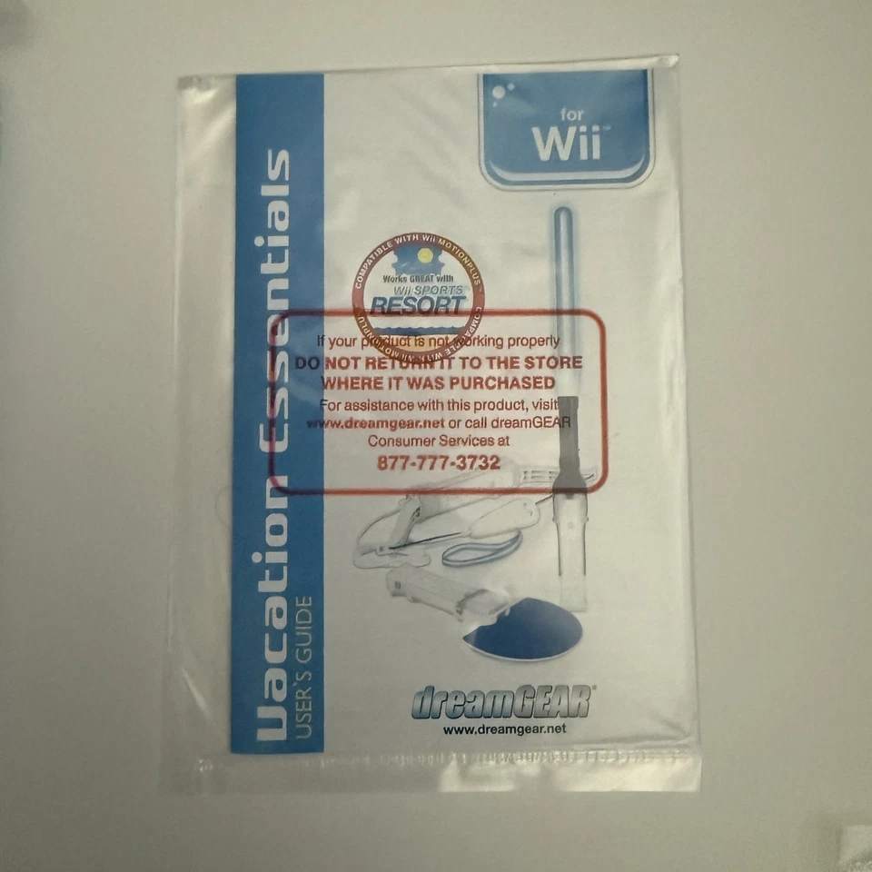 Nintendo Wii Sports Resort Essentials Accesorios Espada, Tiro con Arco, Tenis de Mesa Foto 3 de 4