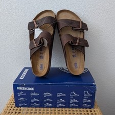 New Birkenstock Arizona Sandals Habana Brown Size W10 M8 Unisex