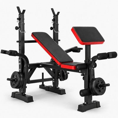 Hantelbank Preacher Curl Spotter Aufsatz Home Gym Bizeps Training Schwerlast