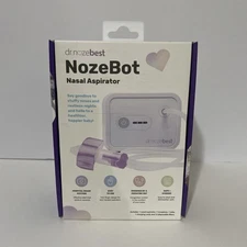 Dr. Noze Best NozeBot Electric Baby Nasal Aspirator Hospital Grade Suction NEW
