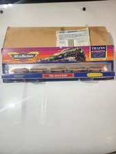 Vintage Micro Machines Trains High-speed Bullet Set Galoob 1989 Sealed Tgv