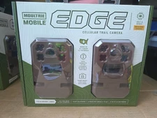 2 pack Moultrie Mobile EDGE Cellular Trail Camera 33MP Auto Connect 720p Video