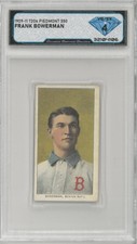 1909-11 T206 Piedmont 350 FRANK BOWERMAN 💎 DSG 4 VG/EX