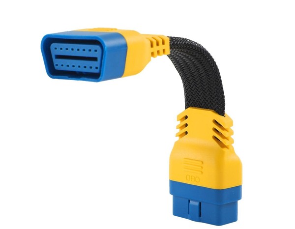 Playoccar OBD-II VerläNgerung, 16 Pin Stecker Auf Buchse OBD2-image