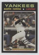 2020 Topps Heritage Austin Romine #382 1s3