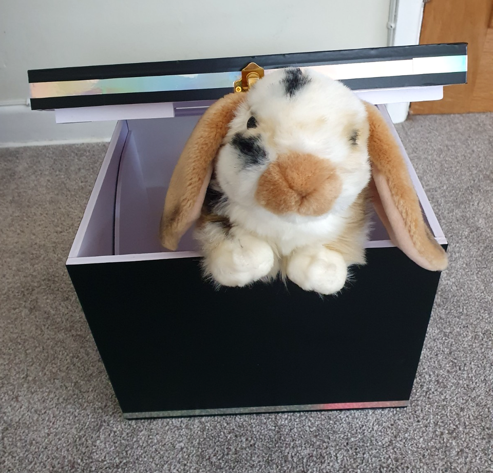 Magic Box Magic Trick TIP OVER BOX by 7Magic - Stage Appearance Box Magic Trick | eBay UK