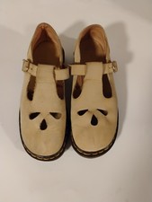 Vintage Dr. Marten 8062 Mary Jane  s Nubuck/Suede Mary Jane  s Made In England W9