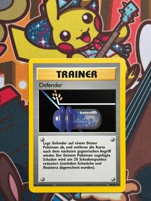 Defender 80/102 Base Set deutsch Pokemon Karten NM