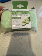 SPONGEABLES SKINNUTRIENTS BODY WASH IN A SPONGE COOL CUCUMBER