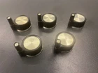 Tuning Knobs (Black). NOS. Lot of 5.