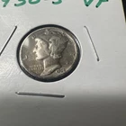 1930 S Mercury Dime 90% Silver Circulated Very Fine VF