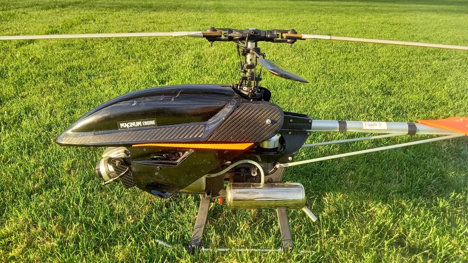 HIROBO  Hubschrauber - Heli - 7,5 ccm Motor - mit Kameras - Bild 2 von 4