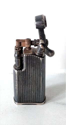 Coca Cola Japan Silver Made Germany Trink Maruman GL-67 Pipe Lighter Petrol