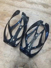 Specialized S-Works Rib Cage III pair glossy carbon fiber water bottle cages