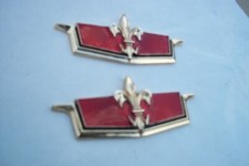1970-1990 Caprice Classic Quarter Panel Emblem Set Set Red 1970-1990 Caprice Classic Quarter Panel Emblem Set Set Red
