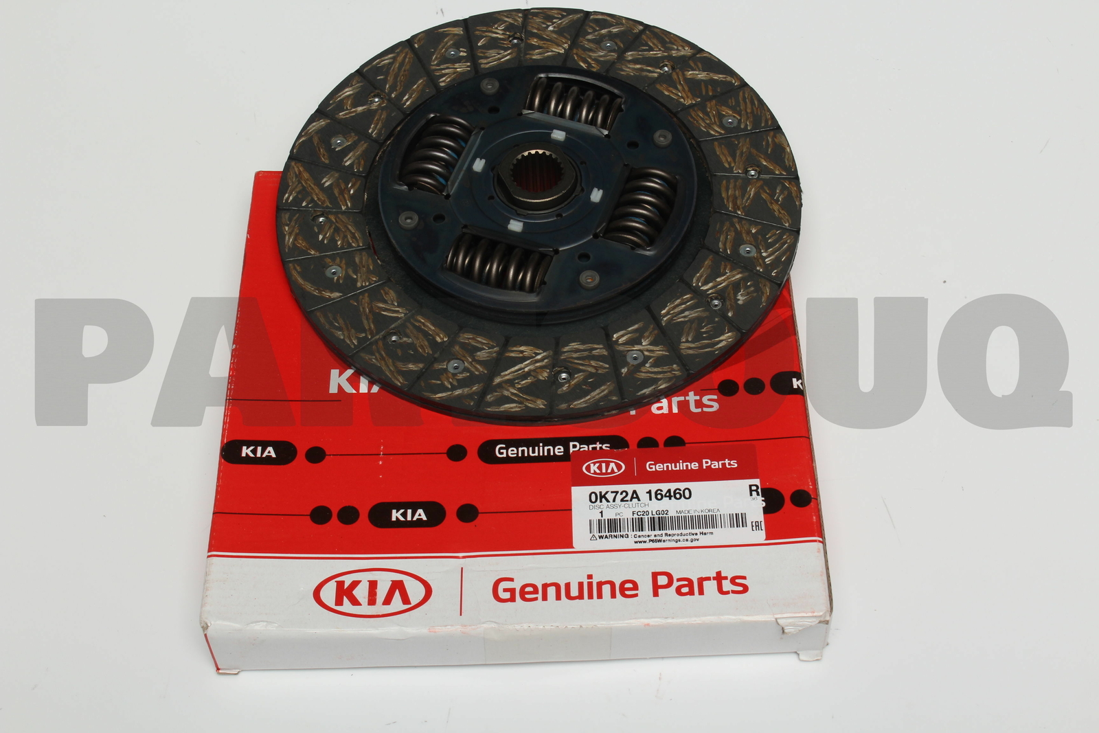 0K72A16460 Genuine Hyundai / KIA DISC ASSY-CLUTCH | eBay