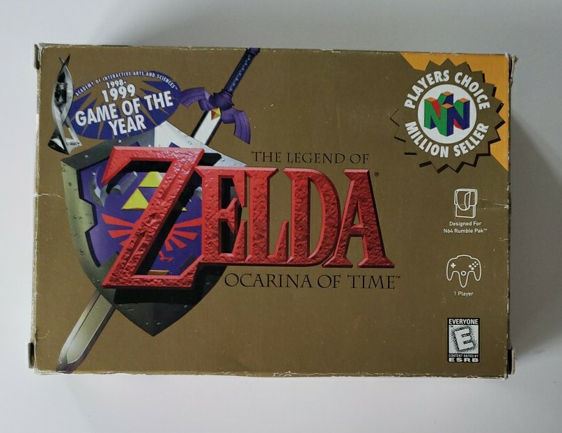 N64 The Legend of Zelda: Ocarina of Time - Players Choice - CIB