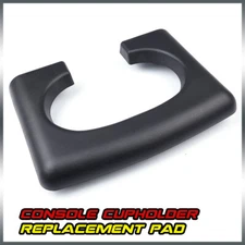 Fit For 04-14 Ford F150 Center Console Cup Holder Armrest Cover Pad Black