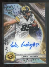 2024 Bowman U Best LUKE LACHEY #BOA-LL Refractor Auto Iowa Hawkeyes