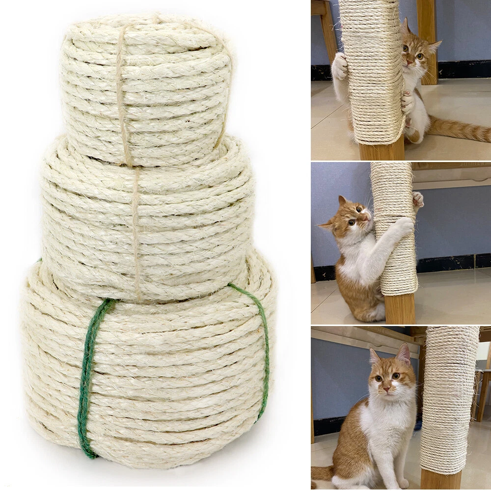 Kitty City Crazy Sisal Scratch Pad for Cats, Large