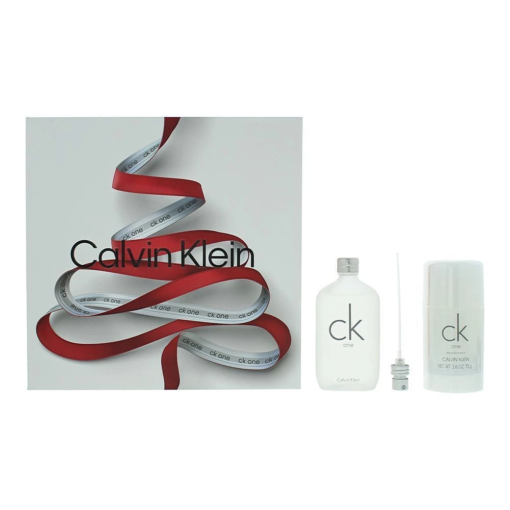 Calvin Klein Ck One 2 Pcs Gift Set EDT 50ml Deodorant Stick