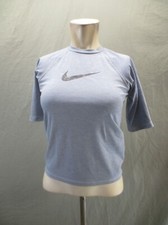 NIKE DRI-FIT SWIM Size 10-12 YRS Boys Crew Neck Half Sleeve Hydroguard Top 579