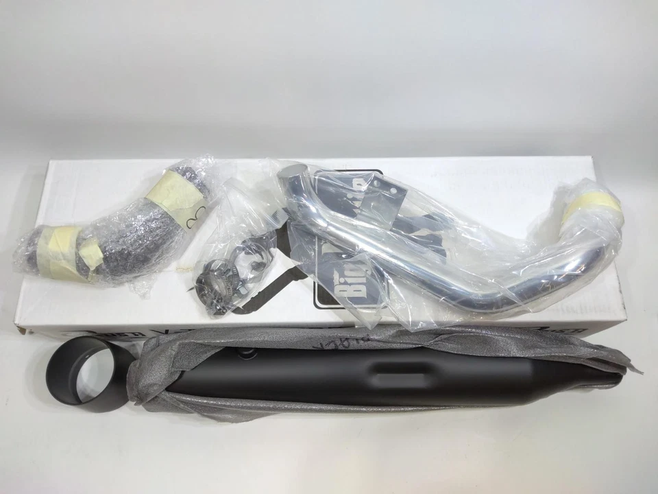 Kit de tubo falso Rush Escape Wrath negro 2009-2016 Harley Touring 8150SFPKIT Foto 3 de 4