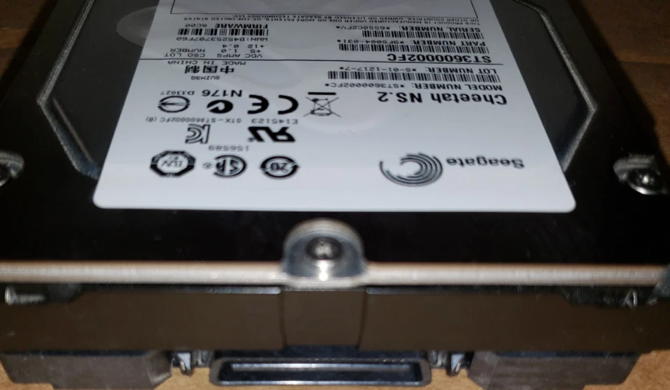 Seagate ST3600002FC 600GB 10K 2/4GB Fibre Channel 3.5" Enterprise HDD - Image 3 of 3