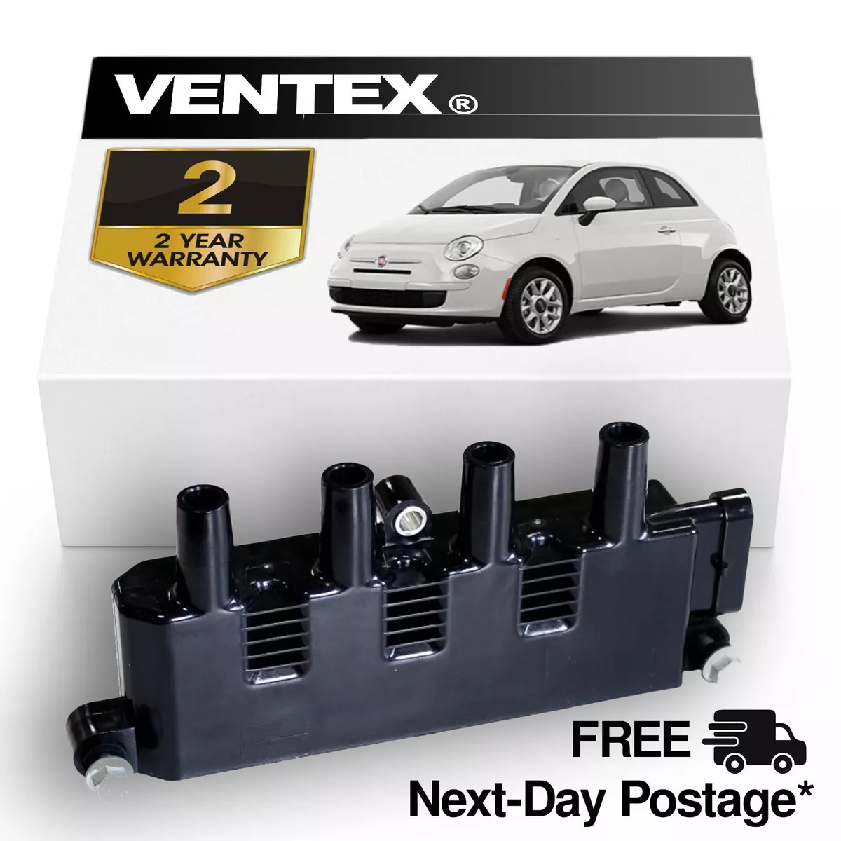 VENTEX Ignition Coil Pack for Fiat 500 2007 2020 1.2 Petrol eBay