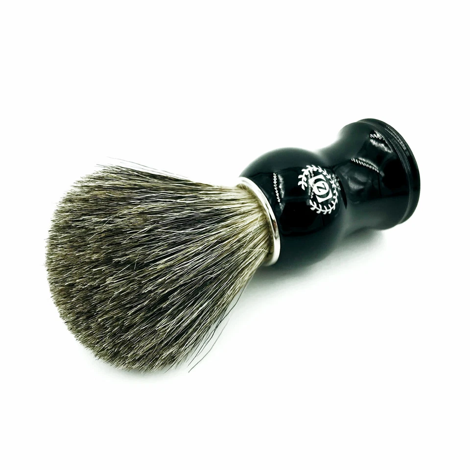 ZEVA BRAND NEW 100% Pure Badger Hair Men's Shaving Brush for Thick Lather