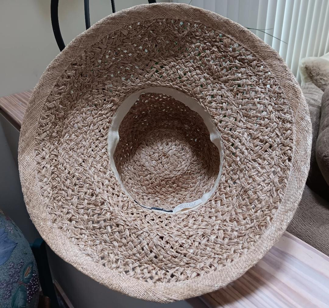 Vintage DANIELE MEUCCI Florence Italy 100% Straw Fedora Hat! | eBay