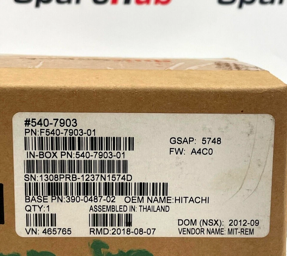 ORACLE SUN 540-7903-01 HARD DRIVE - Image 2 of 4