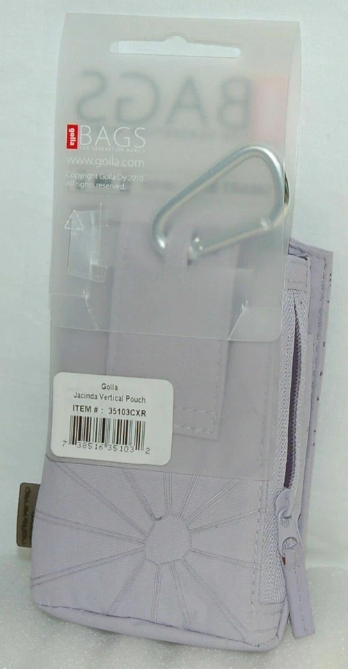 NEW Golla JACINDA LILAC Case MP3 Camera iPhone 7/6/SE iPod GPS Music Travel Bag - Image 3 of 4