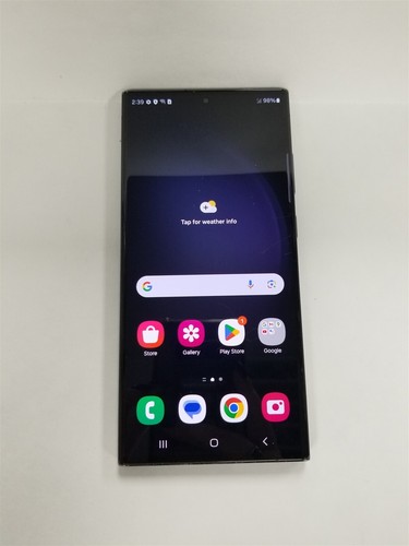 Samsung Galaxy S23 Ultra 256GB Black SM-S918U (Unlocked) Fully Functional DF4032
