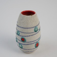 Mid Century Keramik Fat Lava Vase West Germany