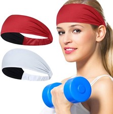 Sports Headbands for Men Women Moisture Wicking Workout Sweatband Yoga Hairband