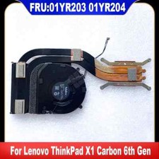 01YR203 For Lenovo ThinkPad X1 Carbon 6th Gen Laptop Cooling Fan Heatsink
