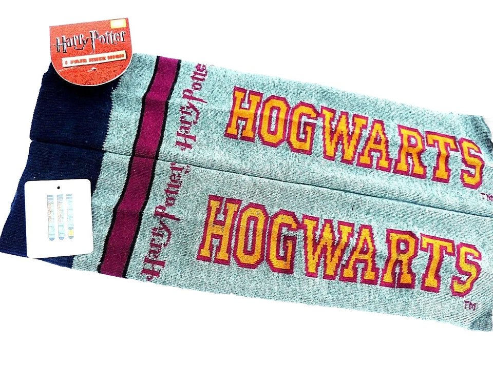 Harry Potter Damen Kniestrümpfe 37-42 Kniehohe Socken Hogwarts Cosplay Neu - Bild 3 von 4