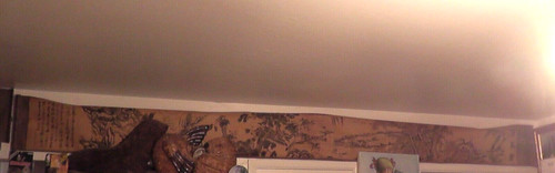 asian art 10 feet long vintage chinese wall scroll china birds trees antique old