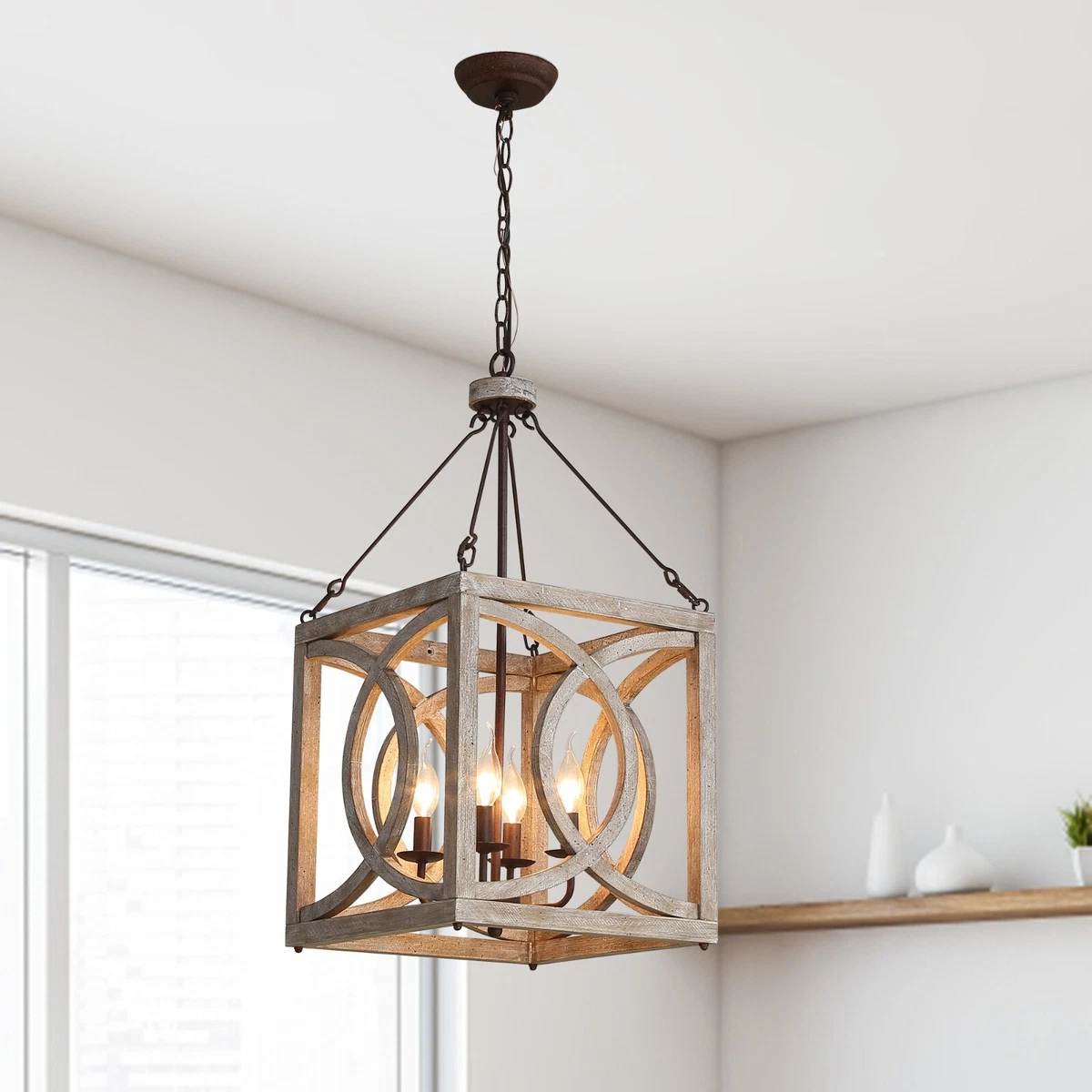 Farmhouse foyer pendant light outlet