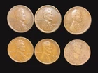 Lincoln 1c Pennies Semi-Key dates VF: 1916-S 1918-S 1919-S 1920-S 1924-S 1925-S