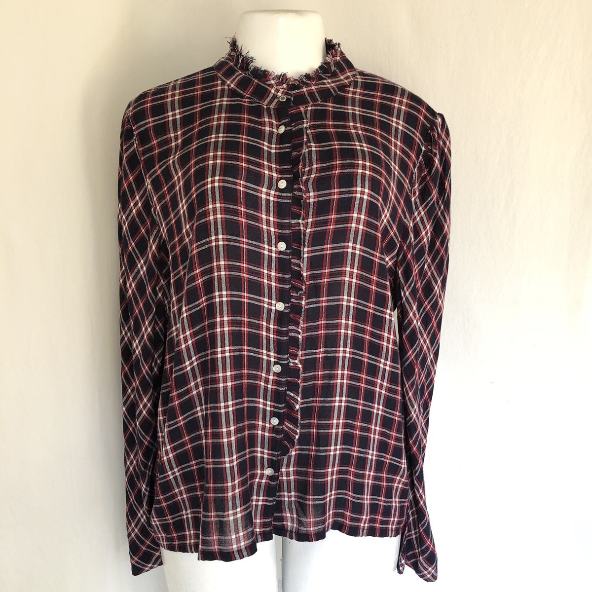 Chemisier MKT Studio Blanc Et Noir Taille 42 - Occasion En Très Bon état, Pour Femme