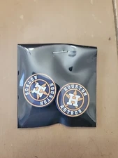 HOUSTON ASTROS Croc Charm 3D Jibbitz MLB Shoe ACCESSORY 2X BASEBALL BLUE  NEW