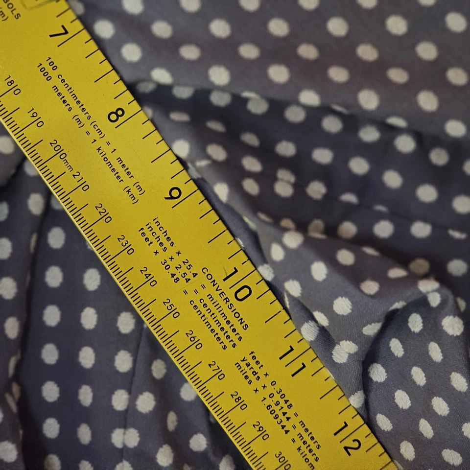 Pantalones Cortos Ann Taylor Para Mujer 6 Azul/Blanco Punto Cinturón Lazos Cremallera Frontal Daisy Duke Foto 4 de 4