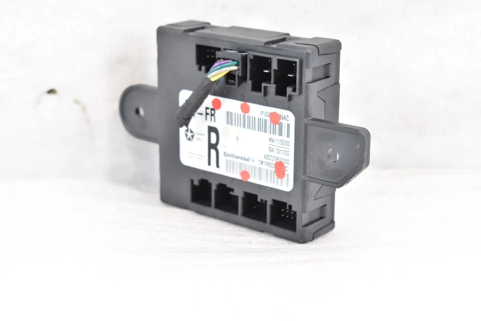 2014 - 2017 MASERATI GHIBLI M157 ПРАВАЯ ПЕРЕДНЯЯ ДВЕРЬ МОДУЛЬ УПРАВЛЕНИЯ 52851639AD OEM - Изображение 2 из 4