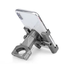Motorcycle Cell Phone Holder Handlebar Mount GPS Bracket Non-slip 360° Rotatable