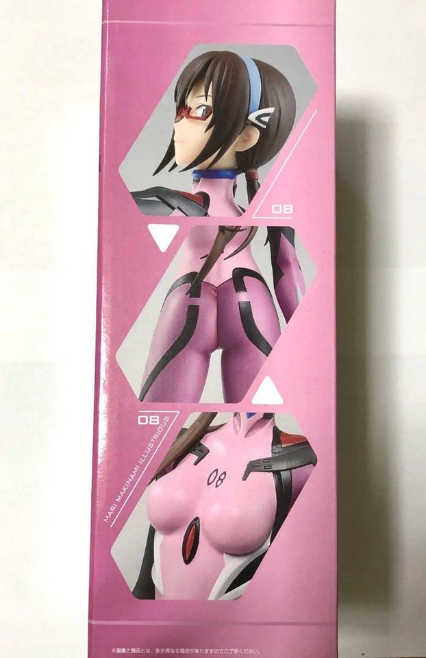 Figura de acción Shin Evangelion 3.0 estatua EVA Mari Makinami ilustre Bandai JP Foto 2 de 4