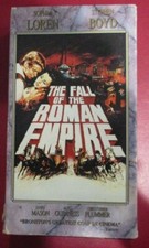 The Fall of the Roman Empire VHS 1964 Set With 2 TAPES  