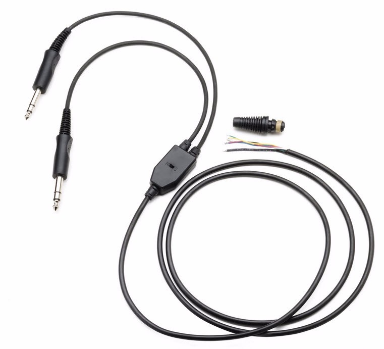 PilotUSA PA-79 Mono/Stereo Aviation Pilot Headset Cable | eBay