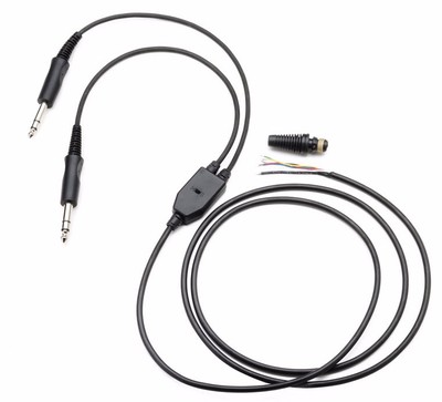 ケーブル・シールド PILOT USA 1-888-GO-PILOT PilotUSA PA-79 Mono/Stereo Aviation Pilot Headset Cable | eBay